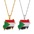 Sudan Map Pendant ⭐