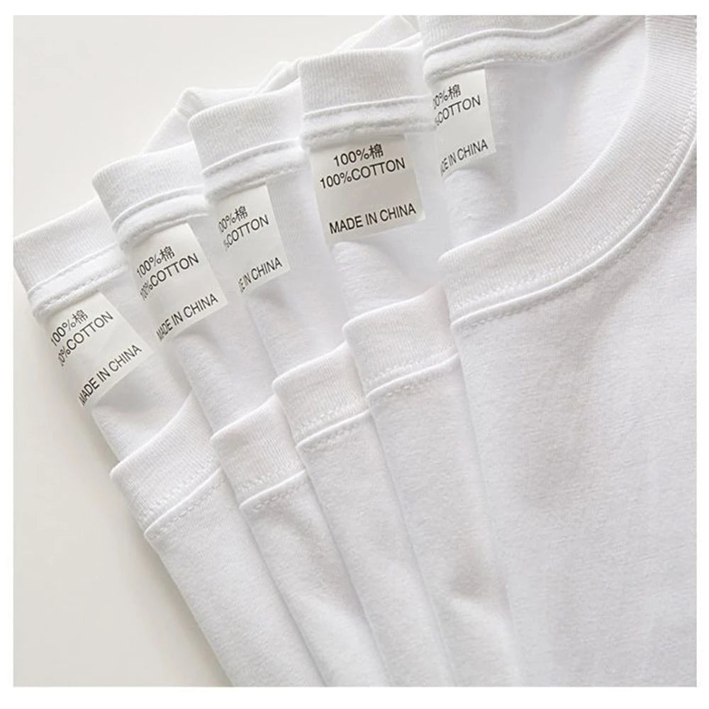 Pack Unisex Cotton Crew Neck T-Shirts