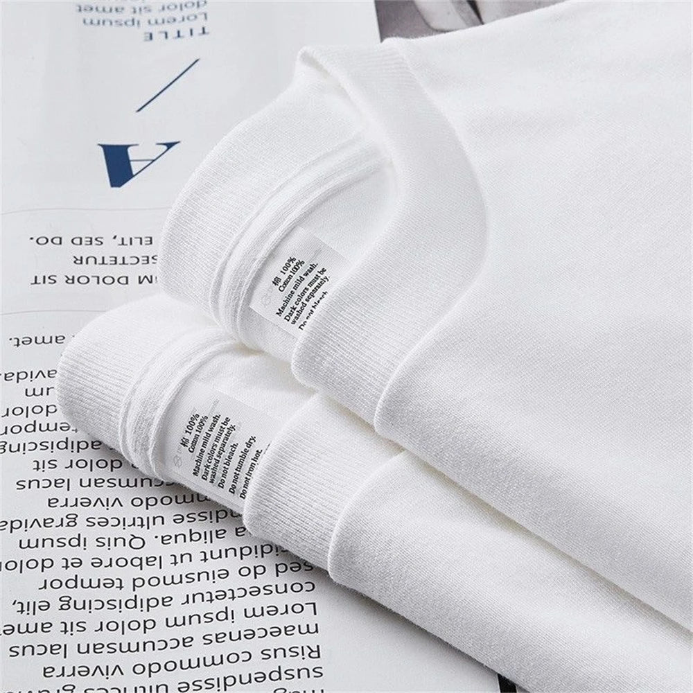 Pack Unisex Cotton Crew Neck T-Shirts