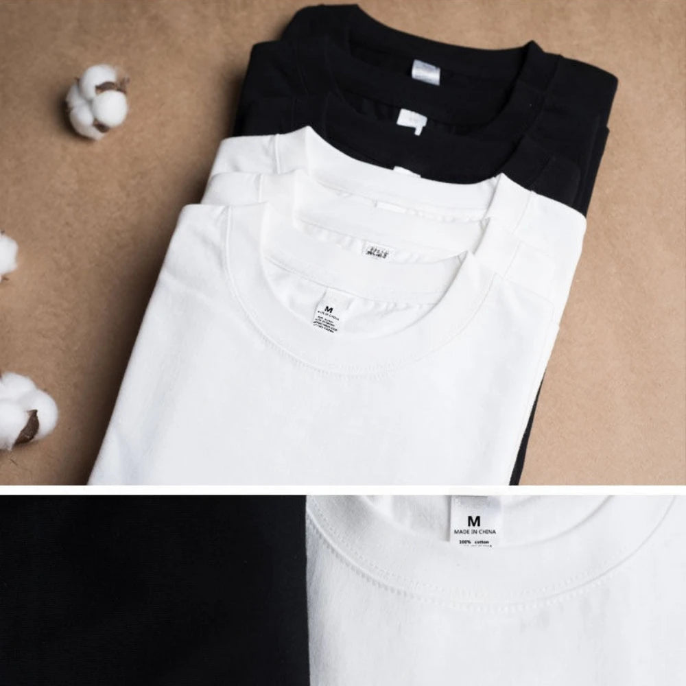 Pack Unisex Cotton Crew Neck T-Shirts