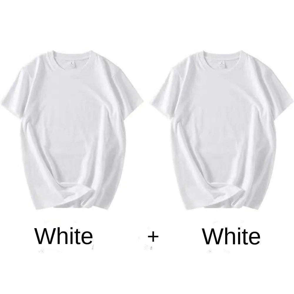 Pack Unisex Cotton Crew Neck T-Shirts