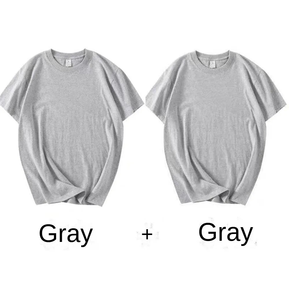 Pack Unisex Cotton Crew Neck T-Shirts